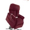 Pride LC107 Dual Motor Riser Recliner Chair Burgundy