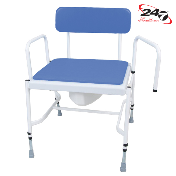 x222 Bariatric Adjustable Height Commode