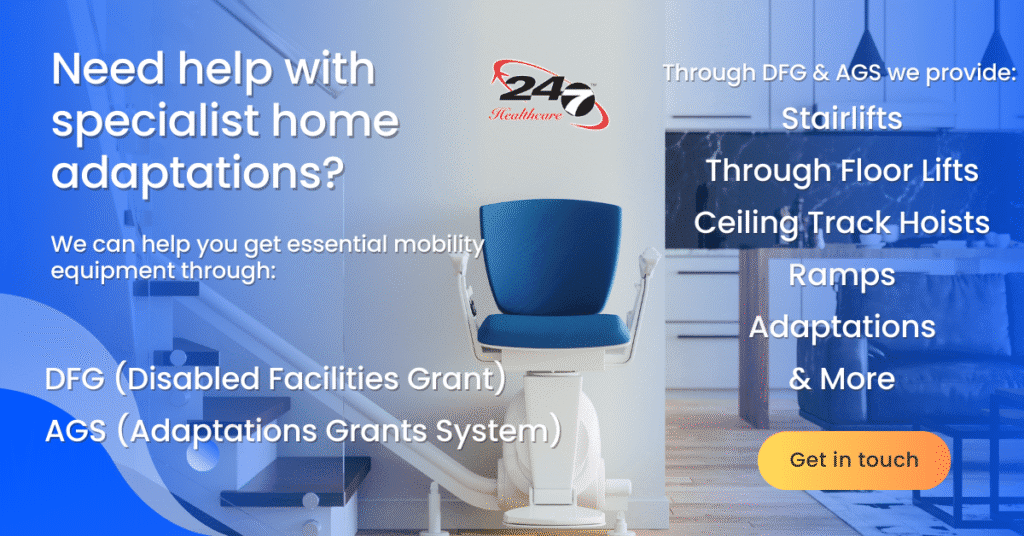 DFG (Disabled Facilities Grant) and AGS (Adaptations Grants System) offer